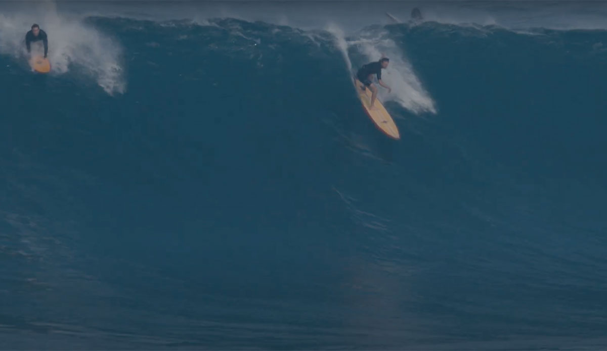 Waimea Bay surfing