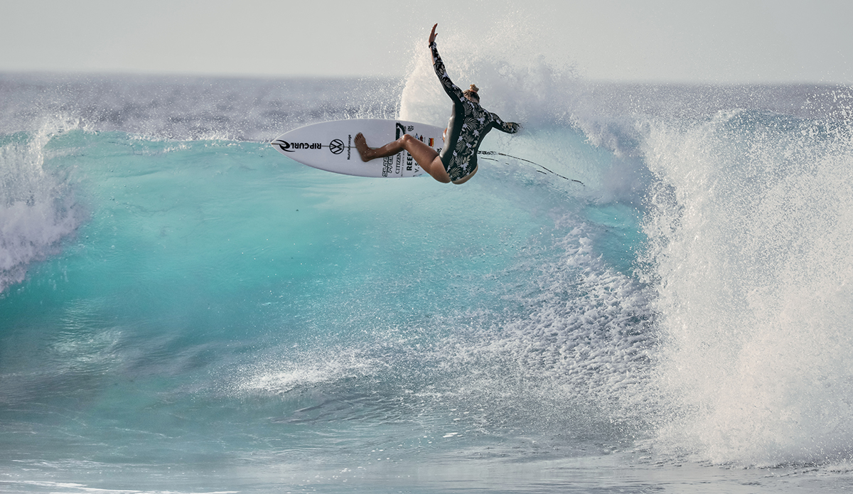 Janina Zeitler Learned to Surf in a River; She Wants to Qualify for the Championship Tour