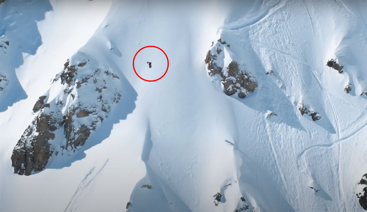Candide Thovex skiing