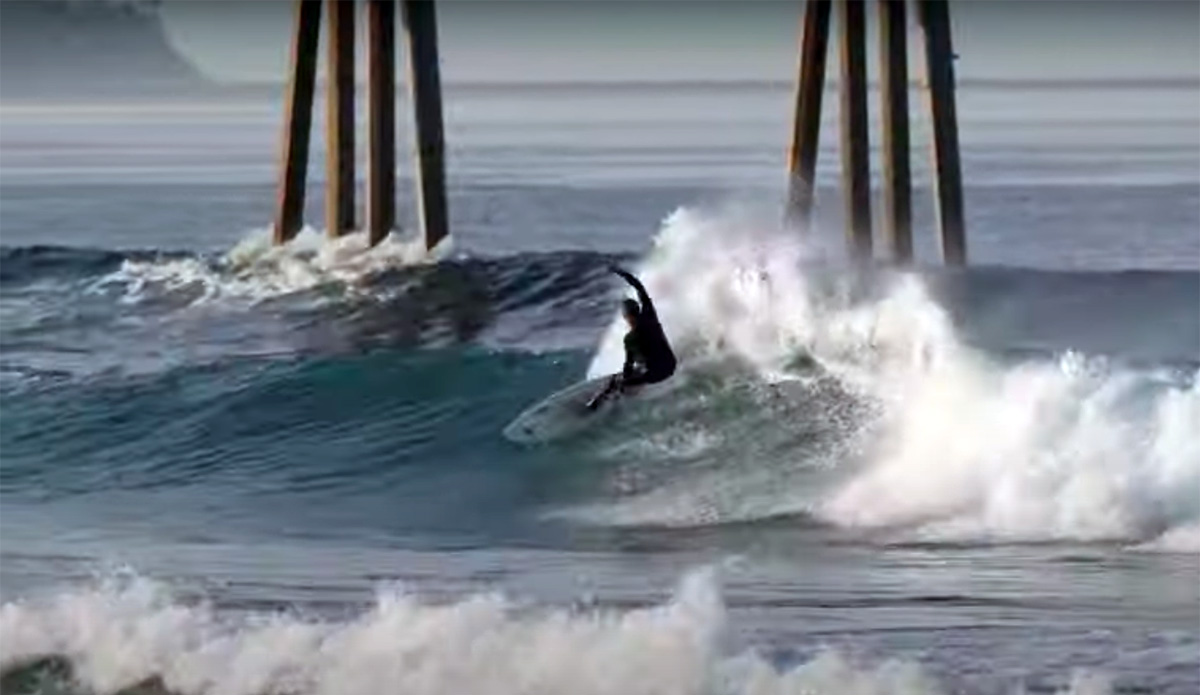 10 Minutes of Classic Southern California Pier Surf