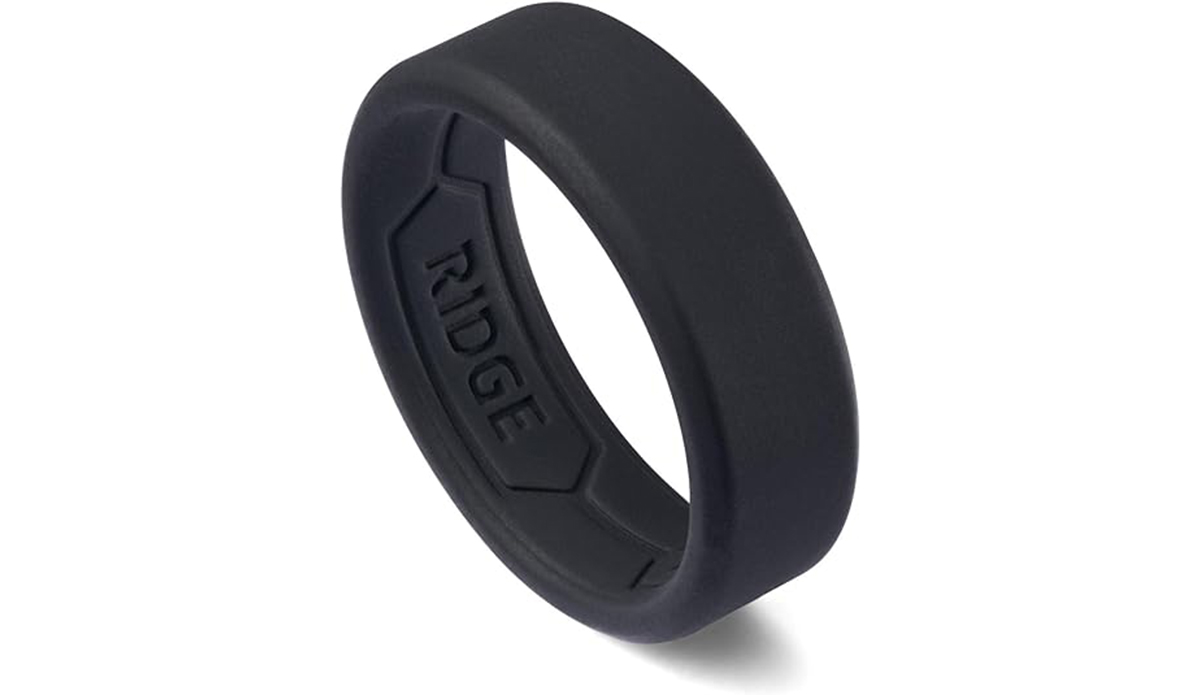 Ridge 6mm Silicone Ring