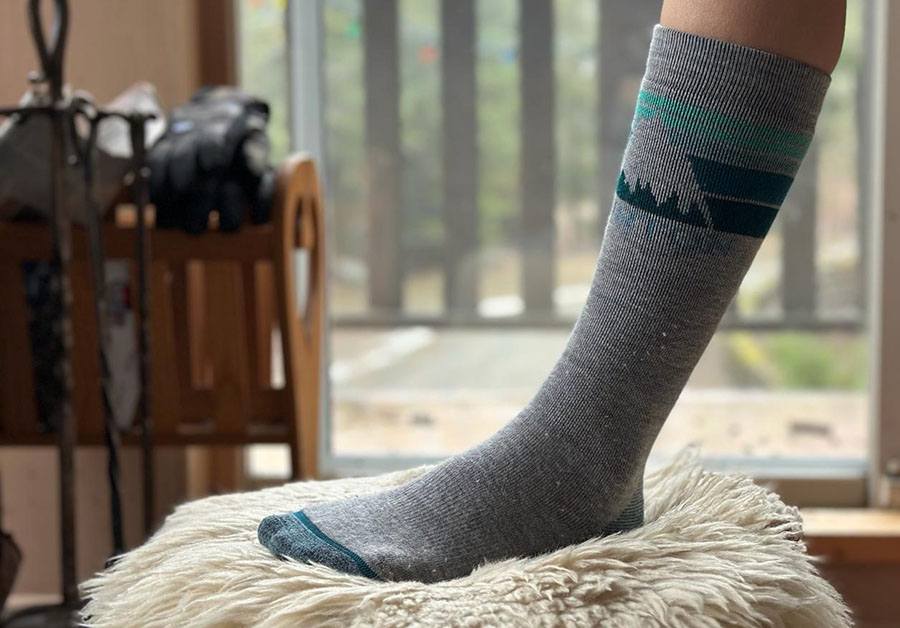 the Burton performance midweight sock