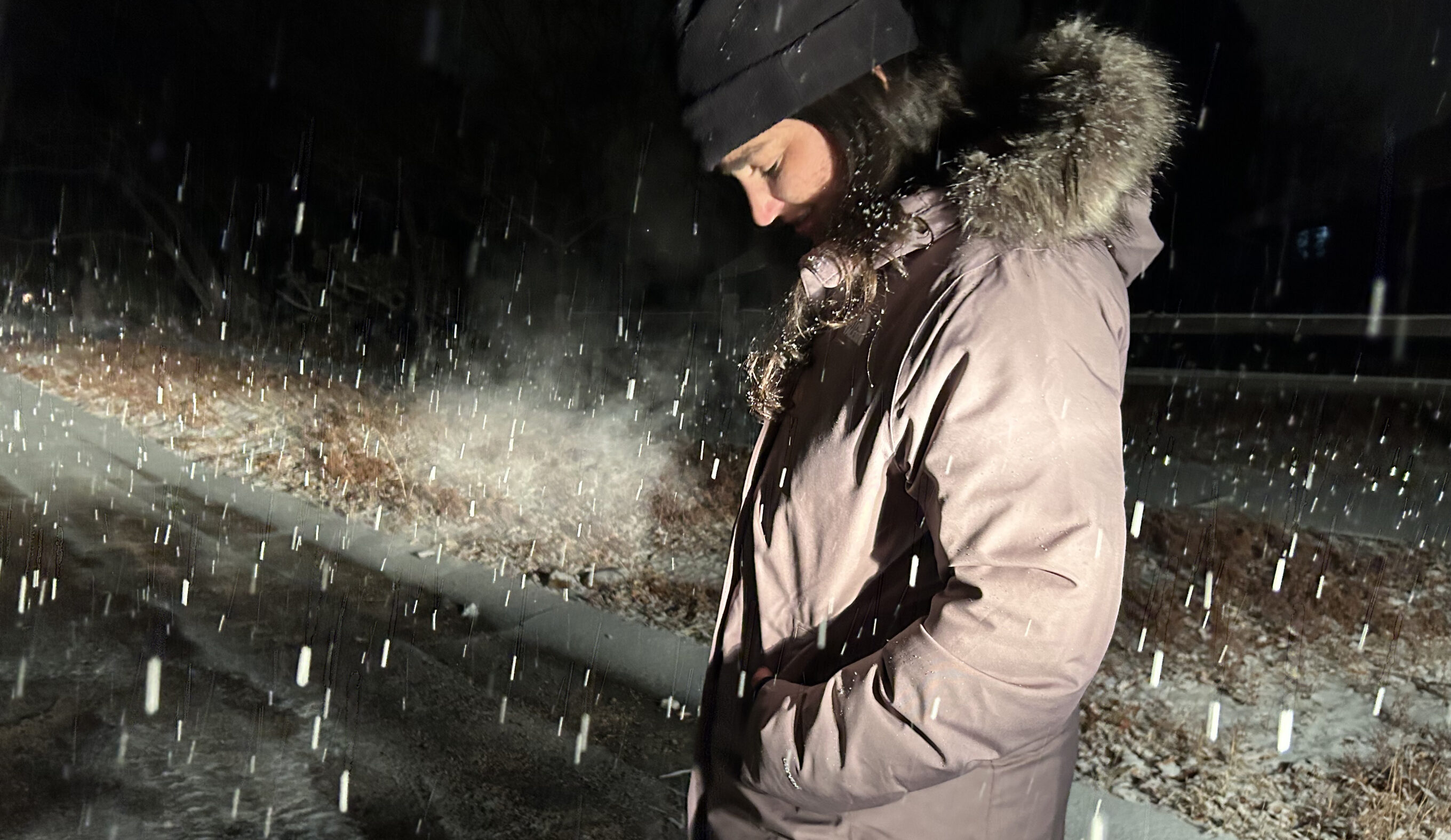 The North Face Women's Arctic Parka Night Snow