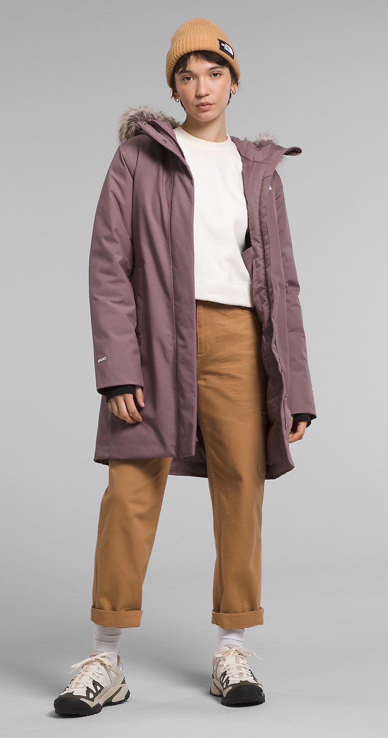 The North Face Women's Arctic Parka Stock Image