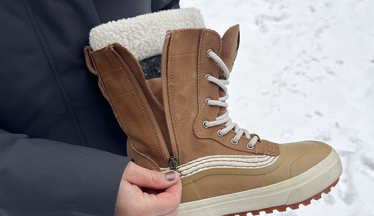 Vans Snow Boot Zipper
