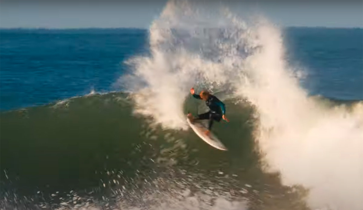 Caity Simmers and Friends Share a Classic Winter Surf at Home in Oceanside
