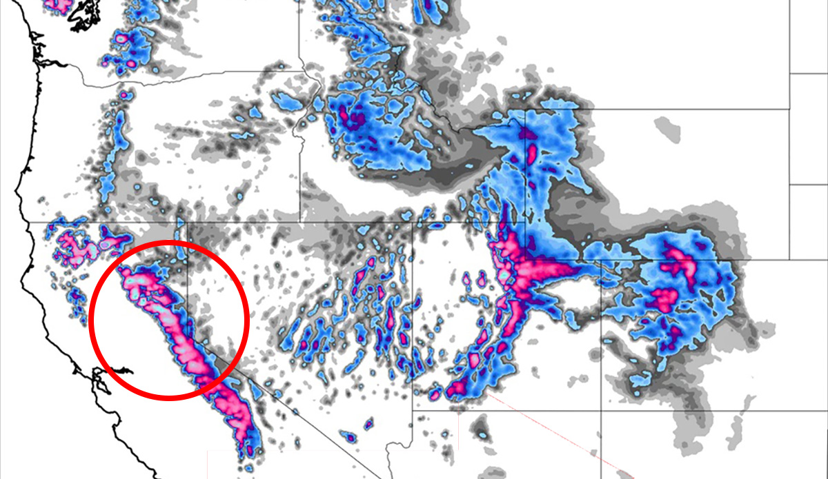 California Is Getting Pummeled by Snow
