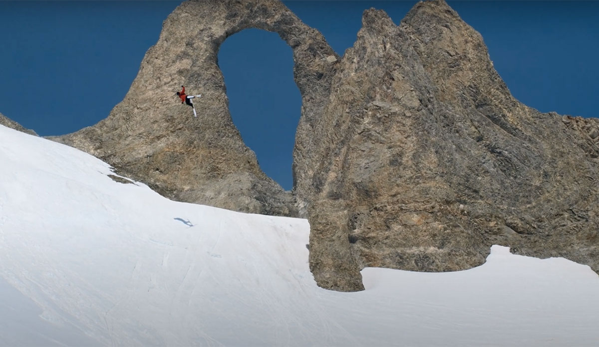Candide Thovex falling