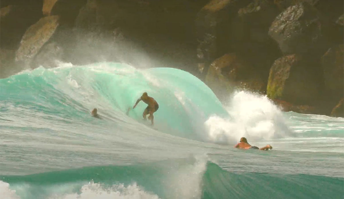 Mick Fanning surfing Dbah