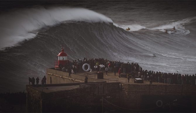 Lucas Chianca Talks About His Biggest Nazaré Wave Ever (One That Might be 100-Feet Tall)