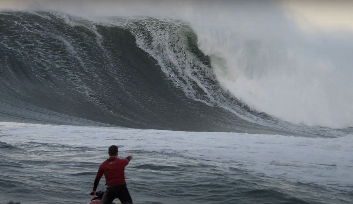 Maverick's surfers