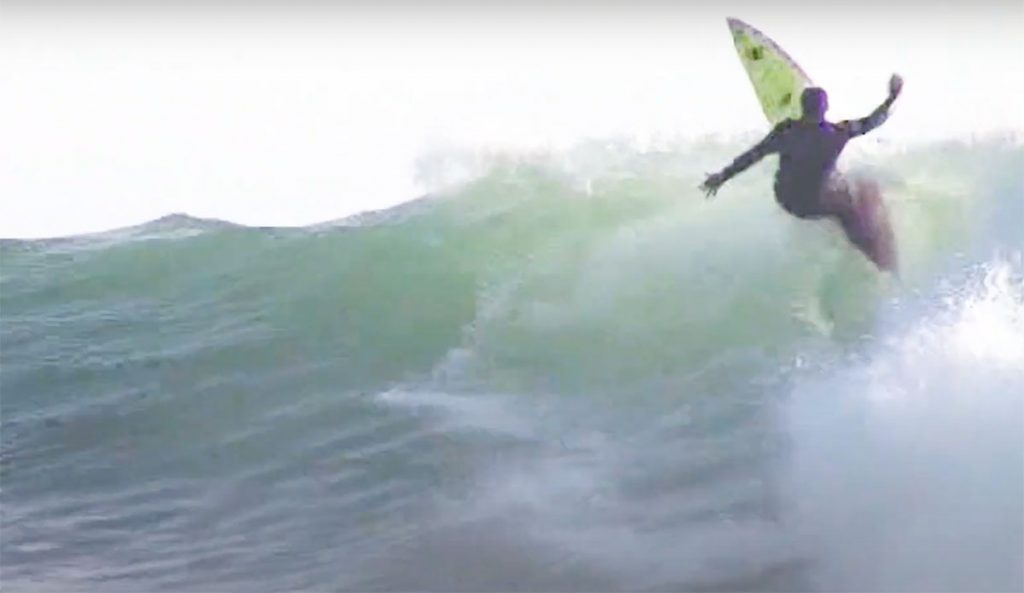 Allen Sarlo surfing Rincon
