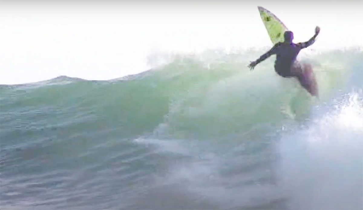 Allen Sarlo surfing Rincon