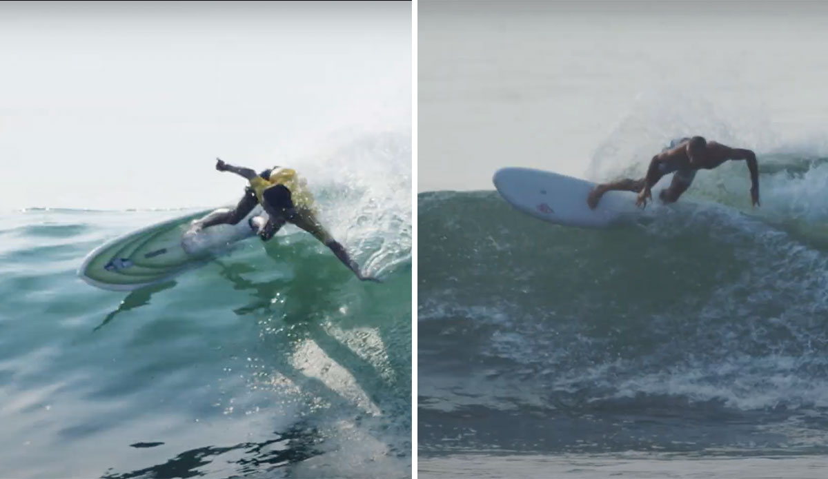 Joel Tudor surfing