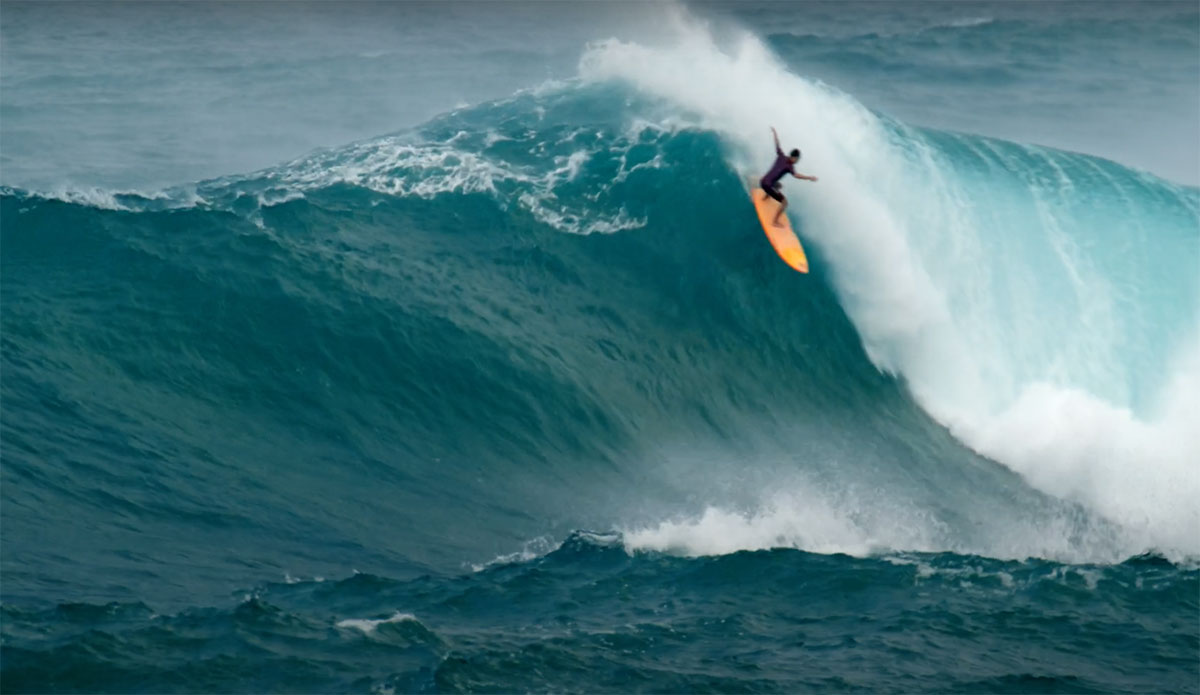 Practice for The Eddie at Waimea Bay