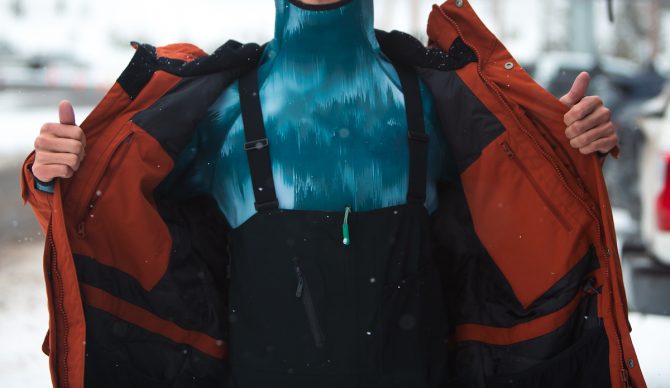 Fjallraven Nuuk Parka inside pockets