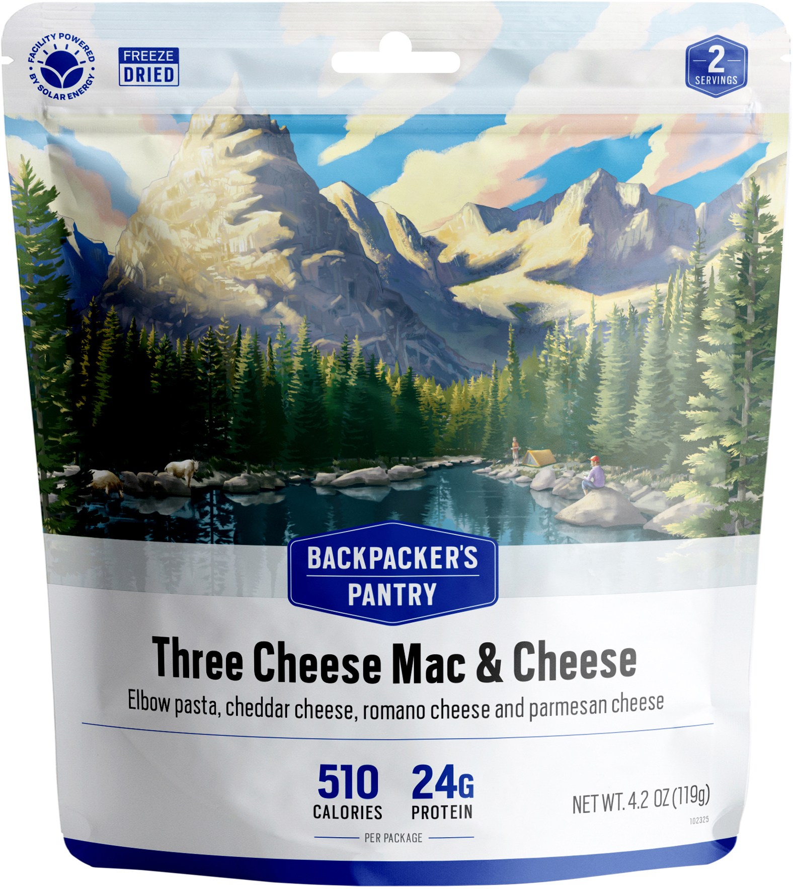 one of backpacker's pantry's backpacking meals