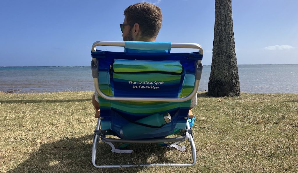 beach chairs at the beach