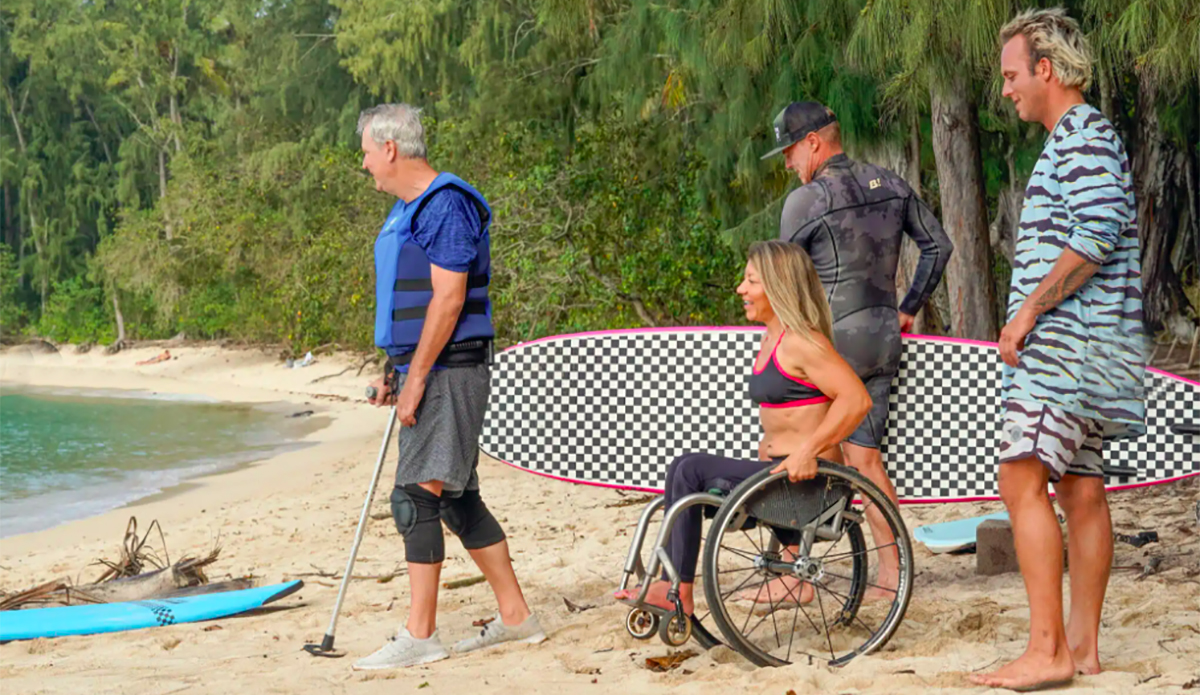 Jamie O’Brien Teams Up With World Champion to Offer Adaptive Surf Lessons
