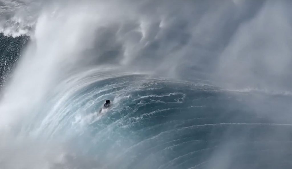 Kai Lenny over the falls