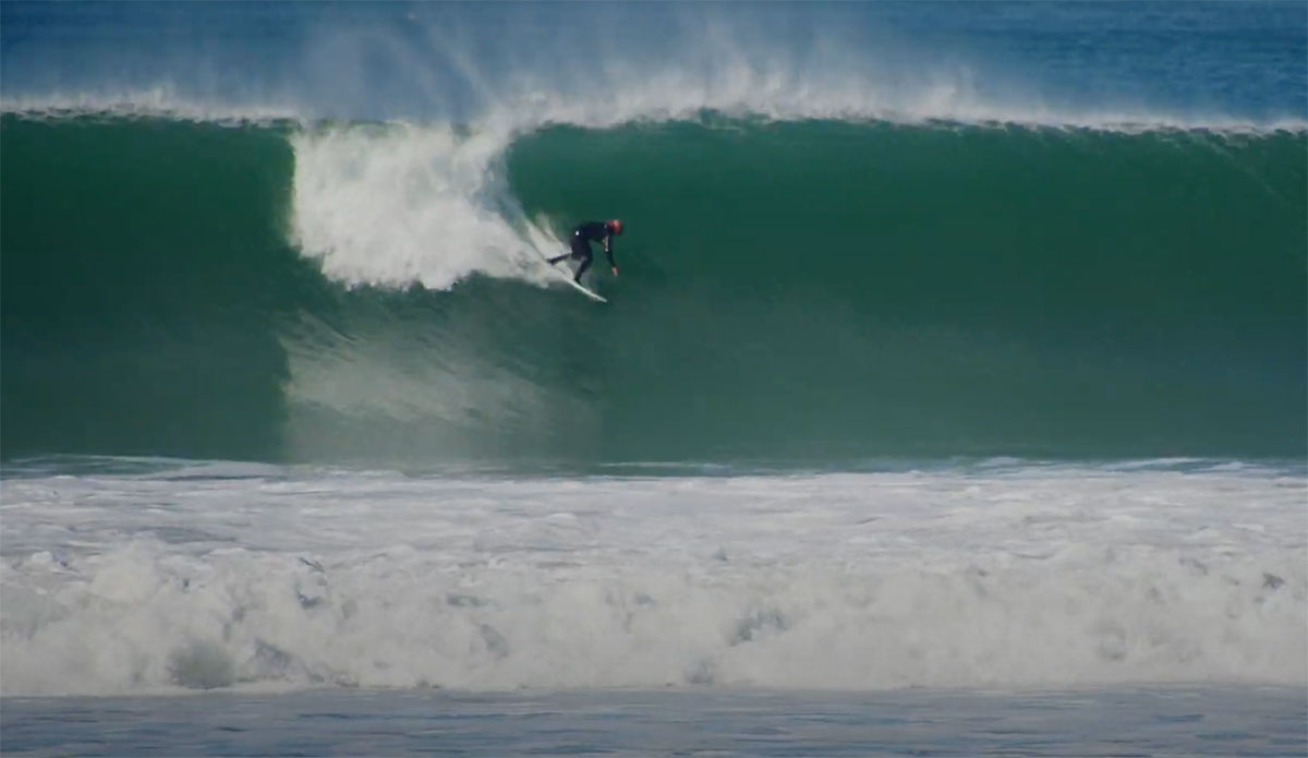 Bobby Martinez surfing Ocean Beach