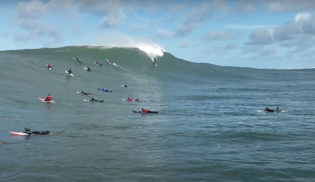 Maverick's final swell