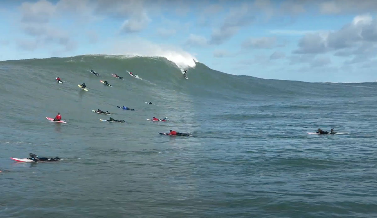 Maverick's final swell