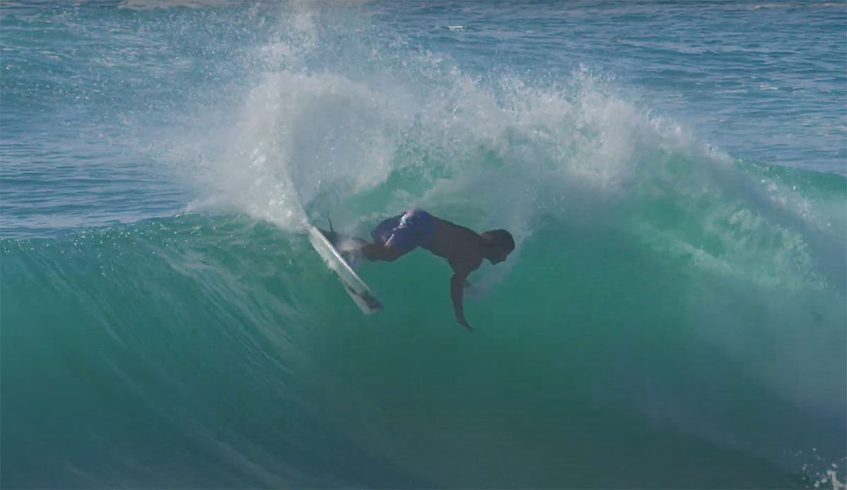 Occy surfing D-Bah