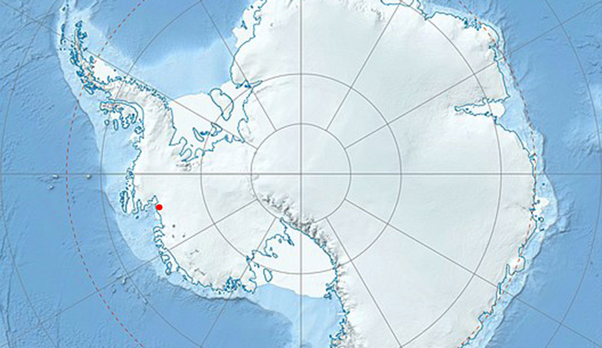 Pine Island Ice glacier