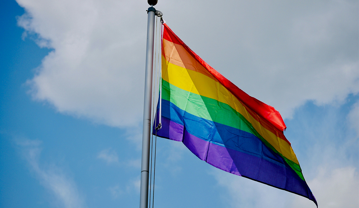 A symbol of inclusivity you won't be seeing outside a Huntington Beach government building anytime soon. Photo: Sophie Emeny // Unsplash