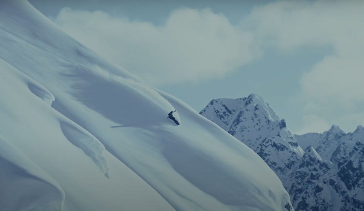 Travis Rice in "A Good Winter"