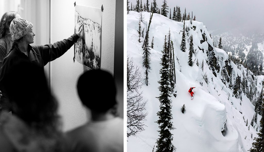 Robin Van Gyn’s RnD Backcountry Contest Sets New Standard for Snowboarding