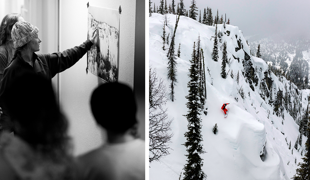 Robin Van Gyn’s RnD Backcountry Contest Sets New Standard for Snowboarding