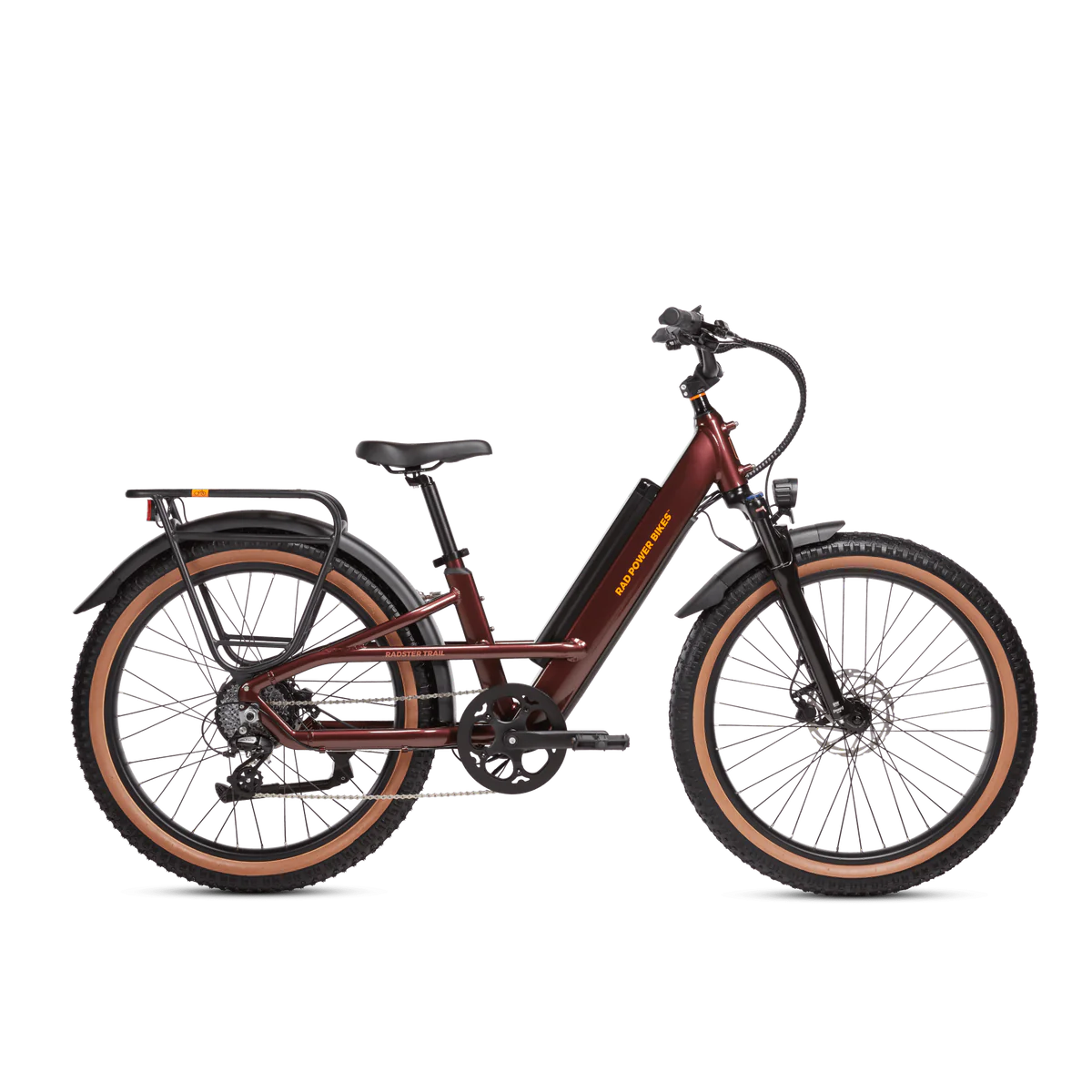 radster trail fat tire electric bike