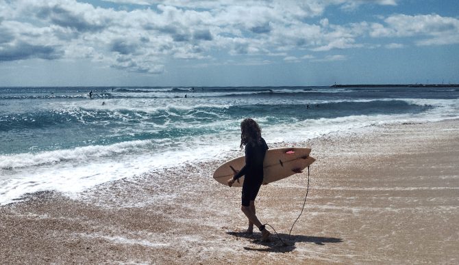 Xcel Comp Wetsuit on the North Shore of Oahu