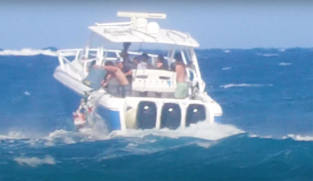 florida boaters littering at the boca bash