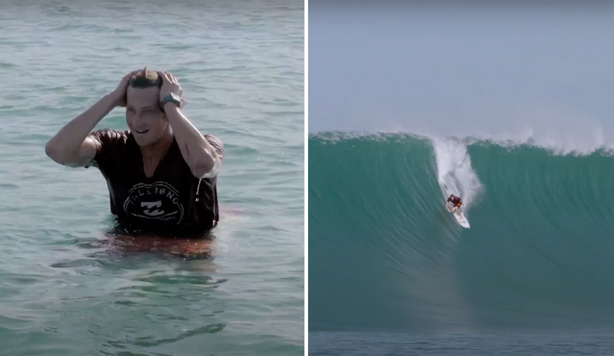 Matt Bromley wipeout