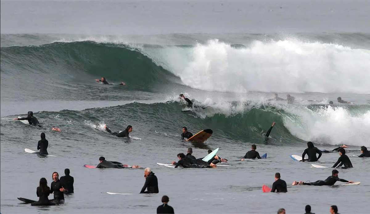 The Beauty and Chaos of Surfing Malibu During the First South Swell of the Season