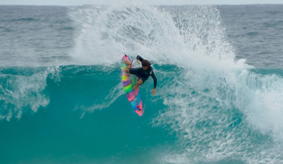 Mason and Michael Ho surfing