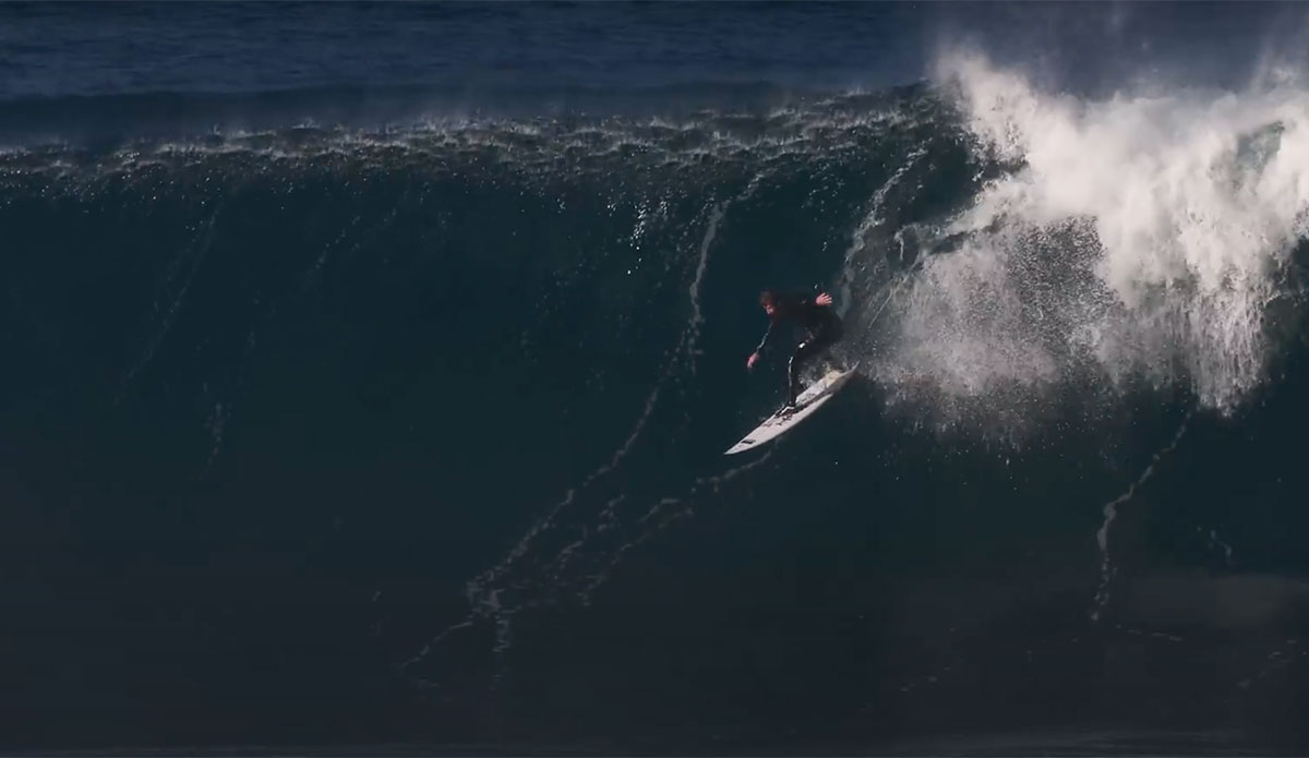 Nate Florence surfing Shipstern Bluff