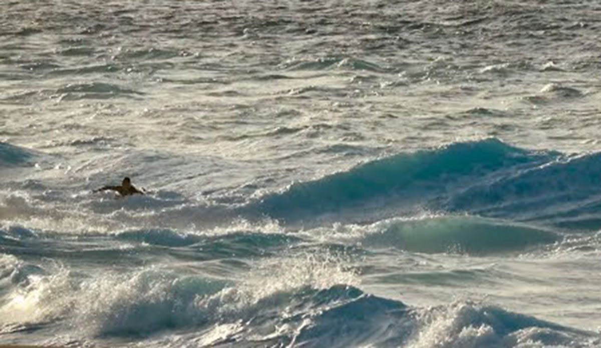 Nate Florence surfing North Shore