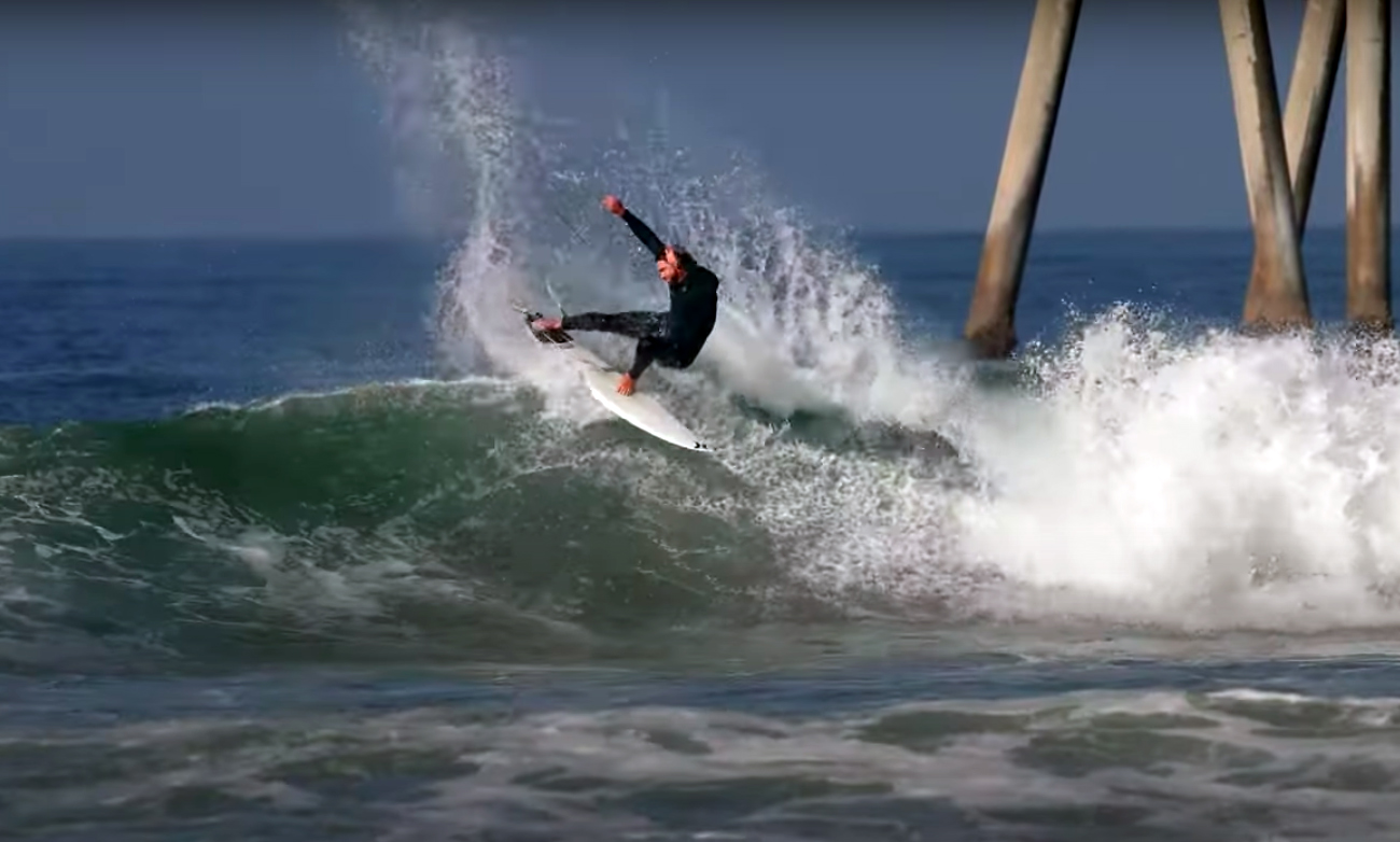 AN Edit From the First Significant South Swell of the Season in Huntington Beach