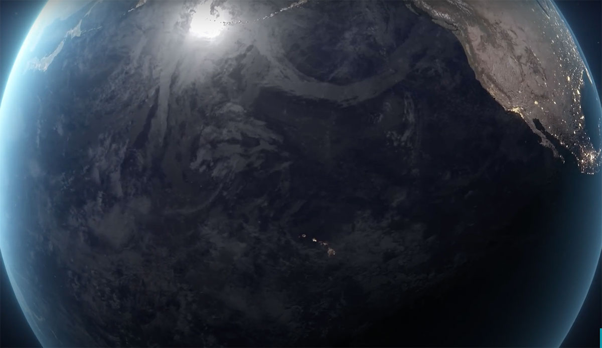 Ocean Cleanup from space