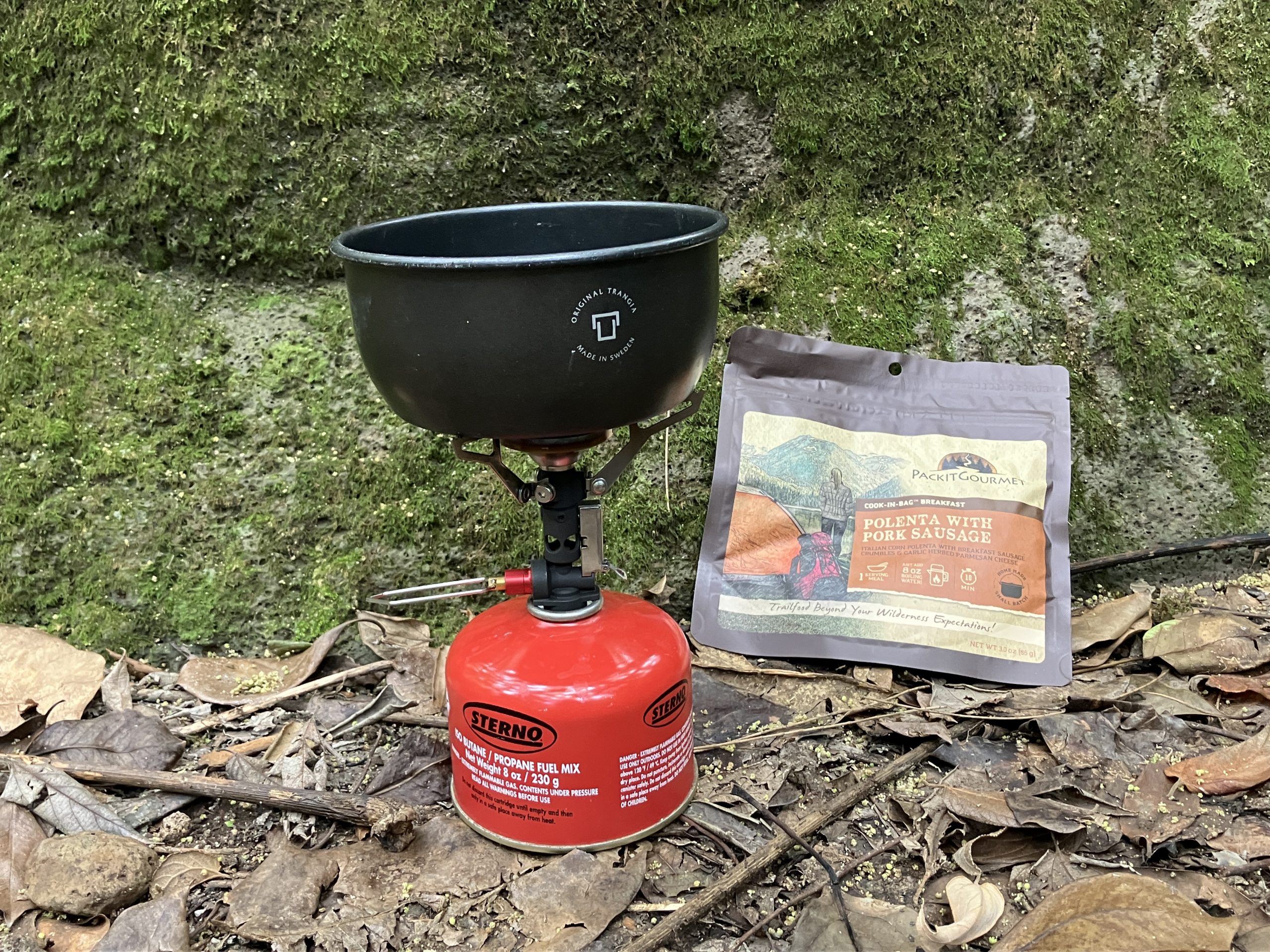 The MSR PocketRocket backpacking stove