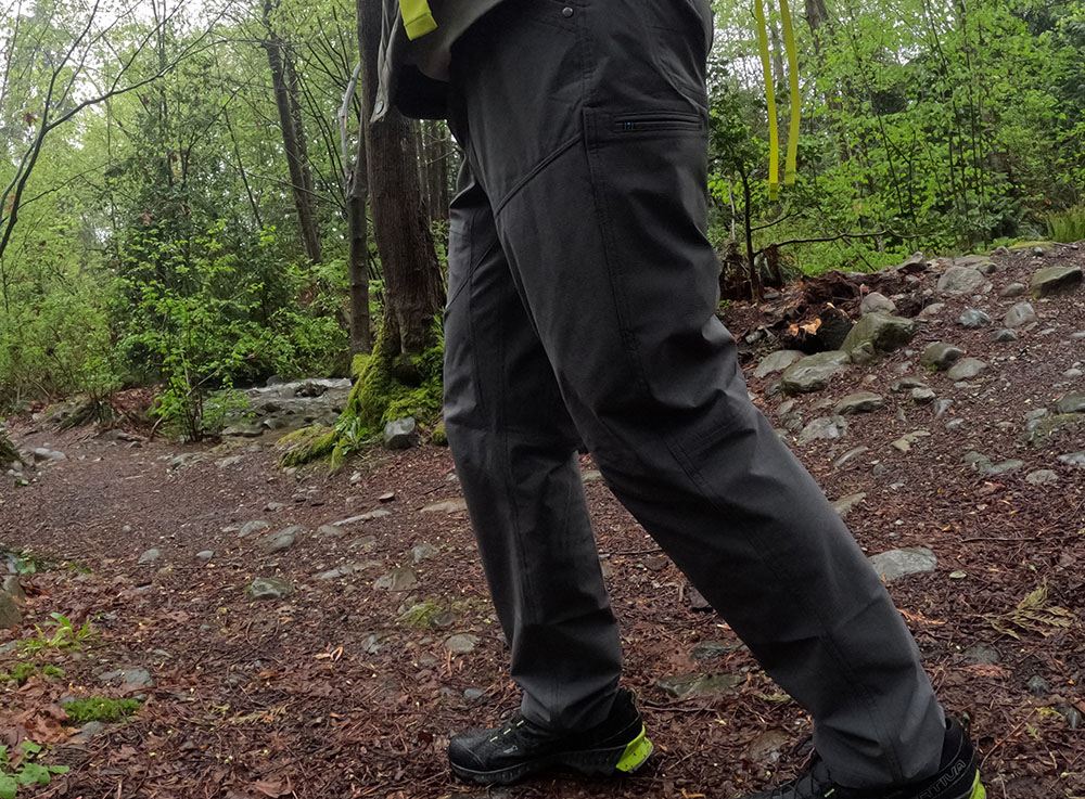 kuhl silencr hiking pants in the forest