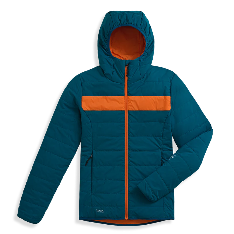 ibex wool puffer jacket