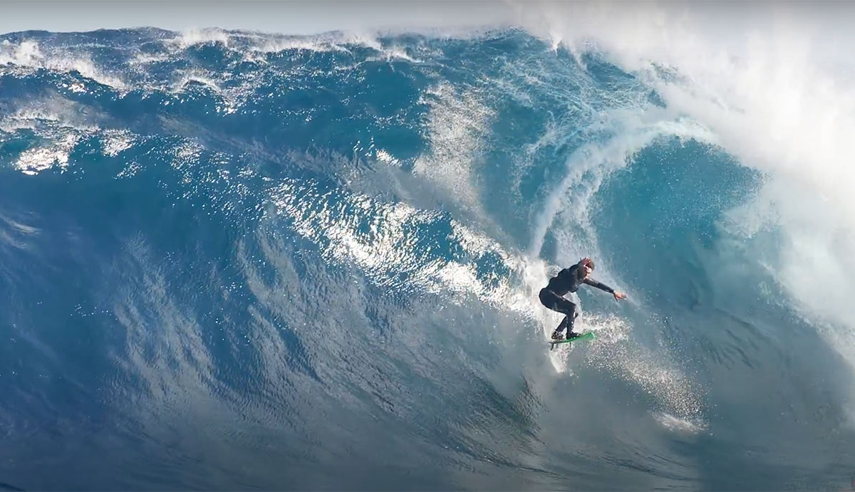 Shipstern Bluff surfed by Matahi Drollet