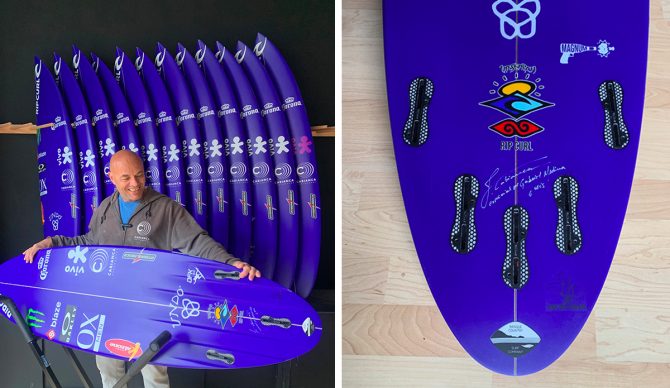 Have a Peek at Gabriel Medina's New Quiver for the Upcoming Tahiti Pro