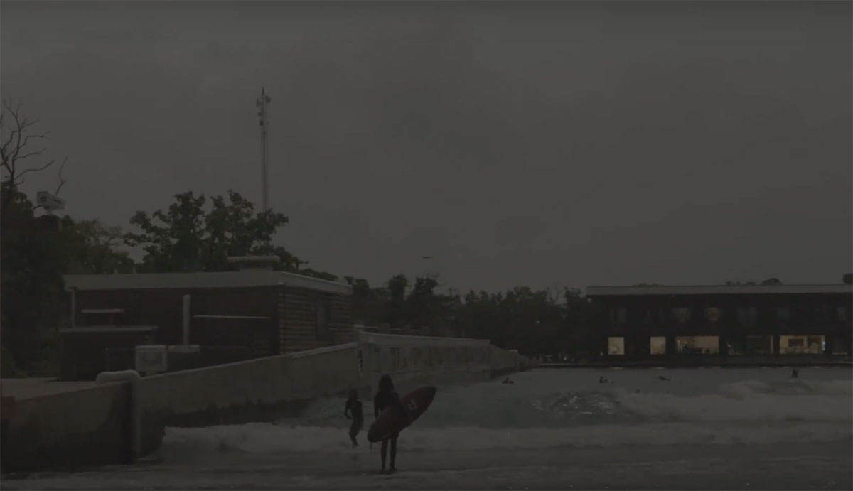 Dylan Graves surfing Waco Surf