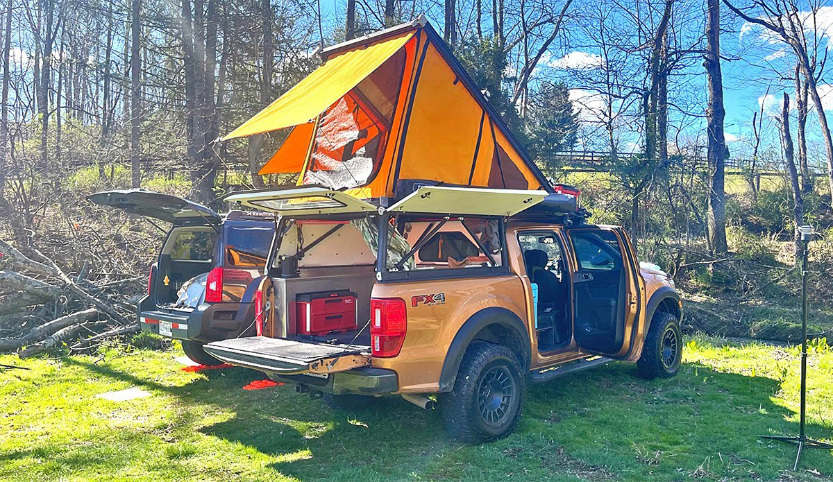Take a Look at This Wedge Truck Camper Perfect For You Next Mission